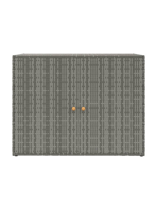 Dulap cu două uși Metal Gri 100x55.5x80cm