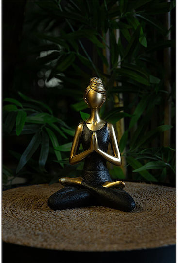 InTheBox Decorativ Statuetă din Polirășină Vasanta 2 în Gold-Black 13.5x9x19cm 1buc InTheBox Decorativ Statuetă din Polirășină Vasanta 2 în Gold-Black 13.5x9x19cm 1buc