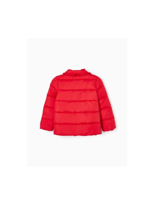 Zippy Kids Quilted Jacket short Red