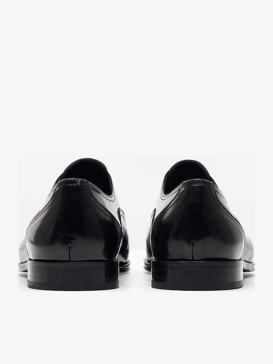 Men's Leather Dress Shoes Black
