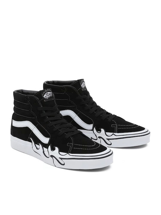 Vans Sk8-Hi Flame Sneakers Black