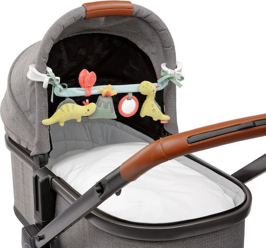 Fehn Chain for Crib and Stroller with Mirror Happy Dino for 0++ Months