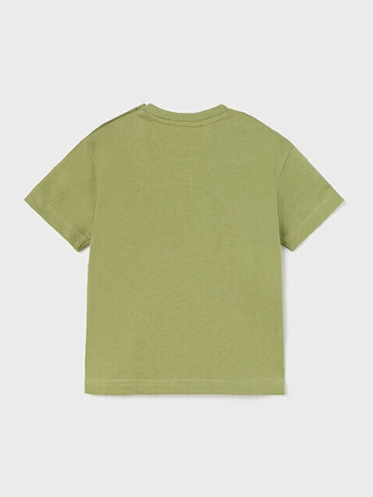 Παιδικό T-shirt Χακί Dinosaur