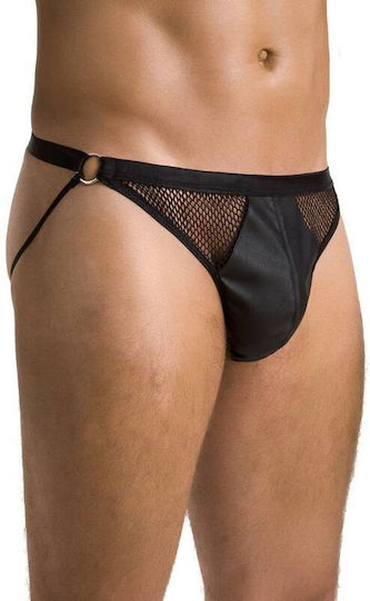 Passion Luke 034 Ανδρικό Sexy Slip Μαύρο