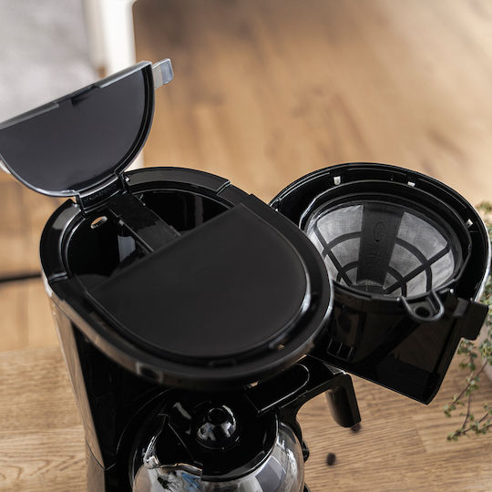 First Austria Filter Coffee Machine 750W Black