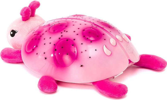 Cloud b Sleep Toy Twilight Ladybug Projector made of Fabric with White Noise and Light for 0++ Months