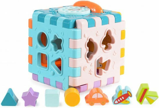 Cangaroo Παιχνίδι Ταξινόμησης Σχημάτων Huanger Activity Cube για 18+ Μηνών
