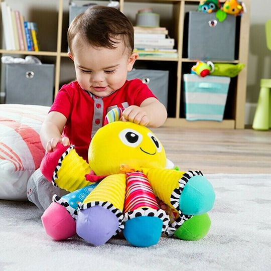 Lamaze Ζωάκι Χταπόδι με ήχους και νότες από Ύφασμα με Ήχους για Νεογέννητα