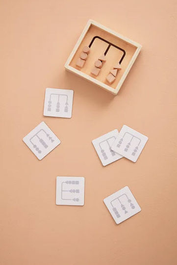 Kids Concept Sort Shapes Joc Educațional de Cunoștințe din Lemn pentru 3+ Ani