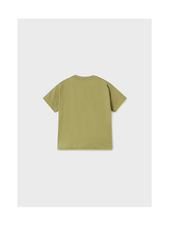 Mayoral Kids T-shirt Khaki