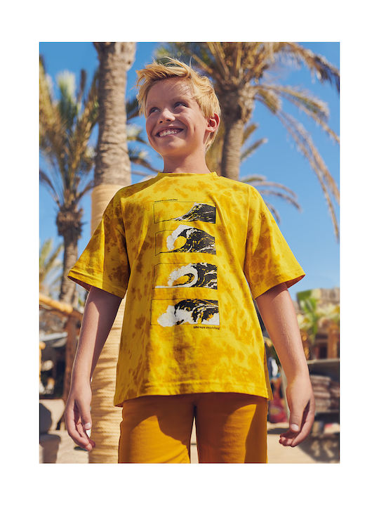 Mayoral Kids T-shirt Yellow