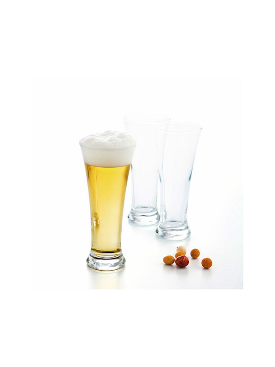 Arcoroc Set of Glasses Beer, μπίρας made of Glass 330ml 6pcs