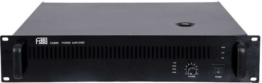 GloboStar CA660 Integrated Commercial Amplifier 660W/4Ω Black