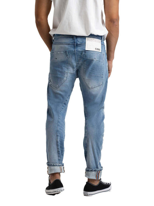 Cosi Jeans Ανδρικό Παντελόνι Τζιν Ελαστικό Γαλάζιο