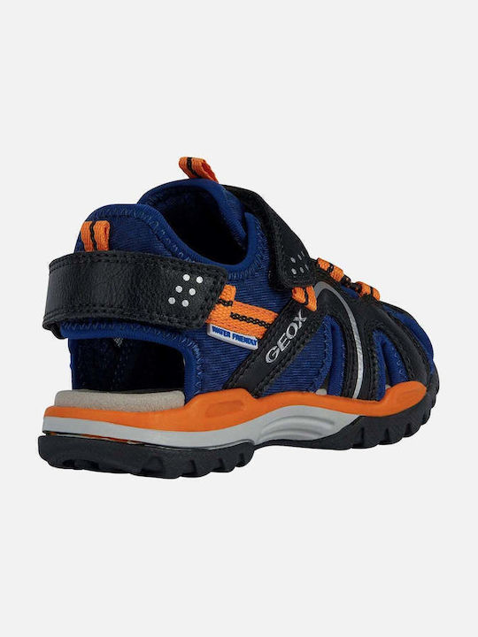 Shoe Sandals J Borealis Anatomic Navy Blue