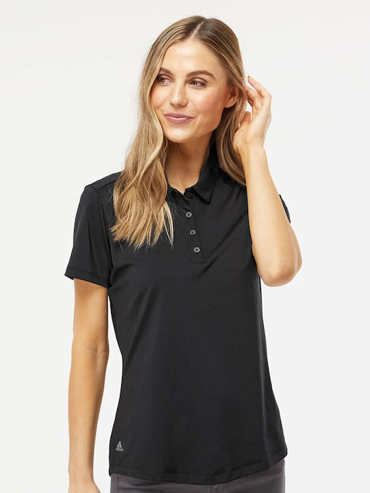 Adidas Uncontrol Climachill Polo Women's Polo Blouse Short Sleeve Black