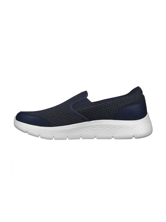 Skechers Walk Flex Request Ανδρικά Sneakers Navy Μπλε
