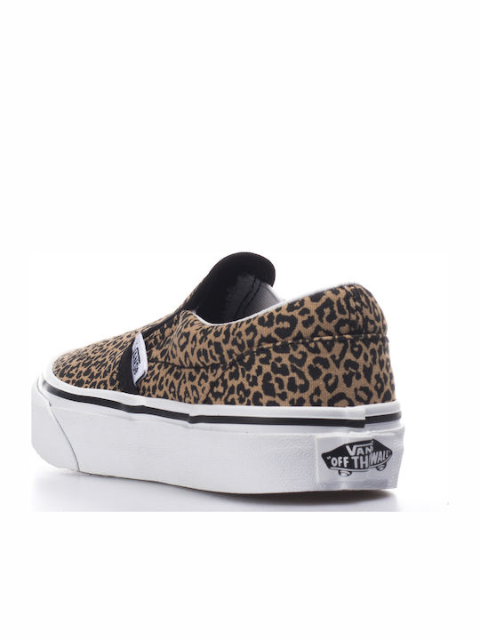 UY Classic Πάνινα Ανδρικά Slip-On Leopard