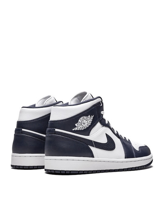 Air  1 Мъжки Маратонки White / Metallic Gold / Obsidian