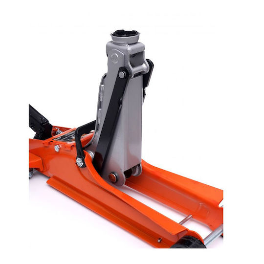 Kraft & Dele Hyrdaulic Crick cutie de scule cu Capacitate de Ridicare până la 38.5cm și Încărcătură de Greutate până la 2.5 Tone Cric Hidraulic pentru Ridicare Auto 2.5Ton