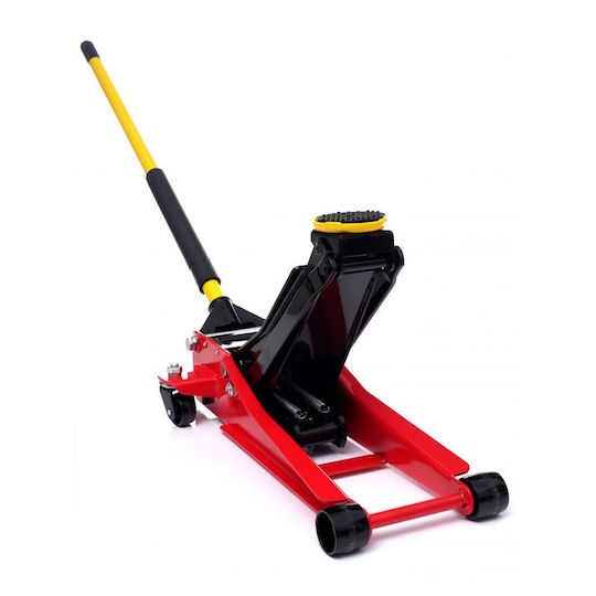 Kraft & Dele Hydraulic Carriage Jack with Lifting Capacity up to 50.5cm and Weight Capacity up to 3.5 Tons