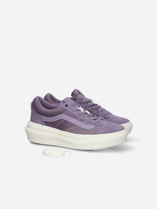 Vans Old Skool Overt Plus Turnschuhe Flieder Vans Old Skool Overt Plus Turnschuhe Flieder