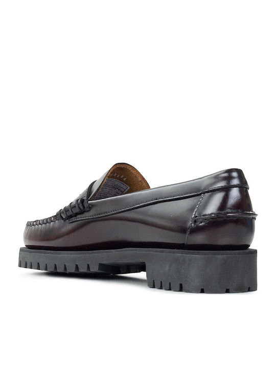 Dan Lug Women's Moccasins in Burgundy Color