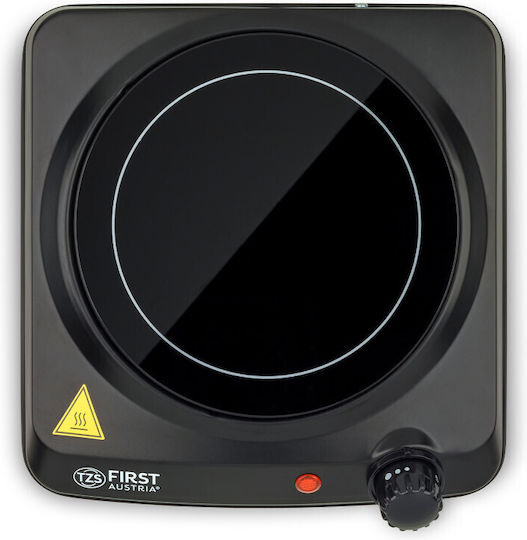 First Austria Ceramic Countertop Single Burner Black