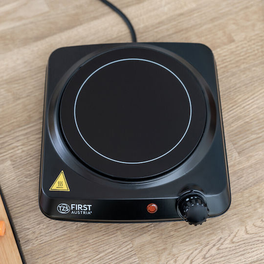 First Austria Ceramic Countertop Single Burner Black