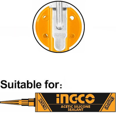 Ingco HCG1809 Pistol de Silicon Deschis pe spate 235mm