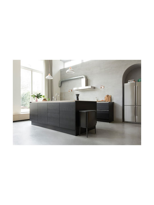 Brabantia Bo Κάδος Απορριμμάτων από Ανοξείδωτο Ατσάλι Matt Black 36lt