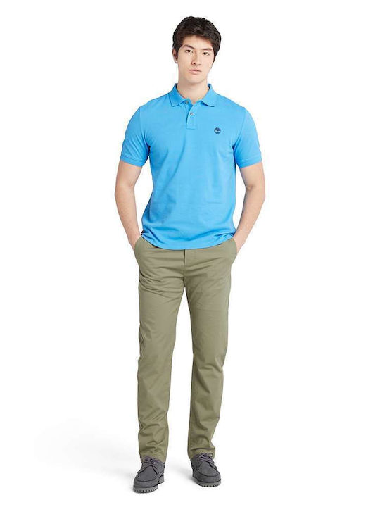 Millers Polo T-shirt Light Blue