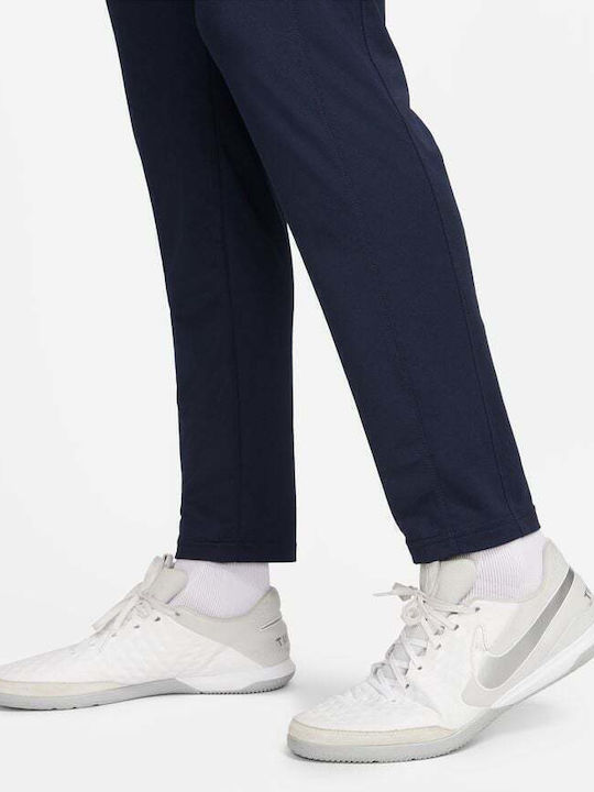 Academy Tracksuit Dri-Fit Glossy with Elastic Navy Blue