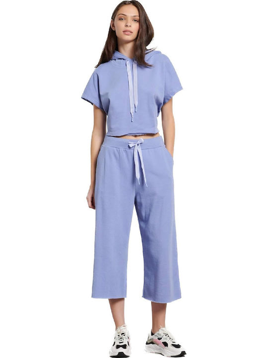 1231-905100 Sweatpants Wide Purple