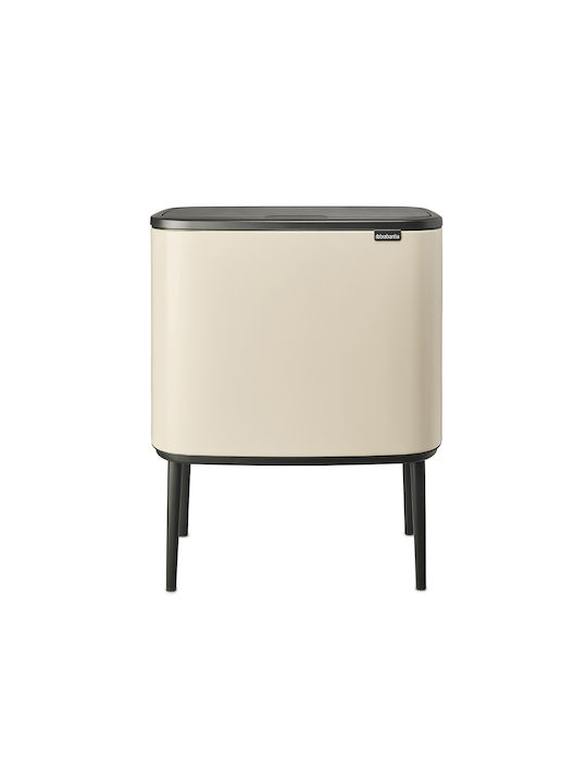 Brabantia Bo Κάδος Απορριμμάτων Soft Beige 33lt