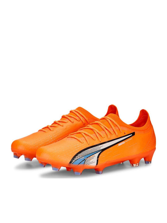 PUMA Ultra Ultimate Pantofi de Fotbal cu crampoane Portocalii