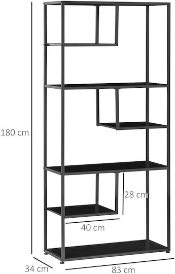 Библиотека Черна 83x34x180см