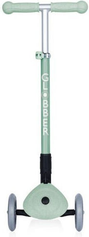 Globber Παιδικό Πατίνι Αναδιπλούμενο GoUp Foldable Plus Τρίτροχο με Κάθισμα για 15 Μηνών Πράσινο