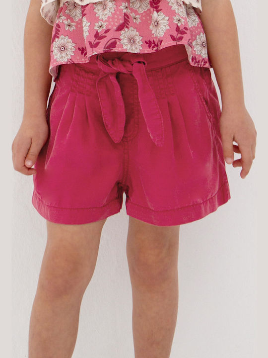 Kinder-Shorts/Bermudas Stoff Fuchsie