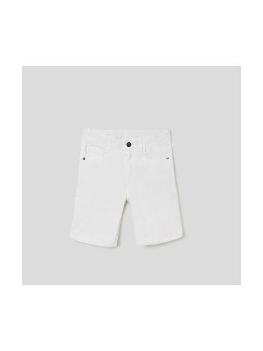 Mayoral Kids Shorts/Bermuda Fabric White