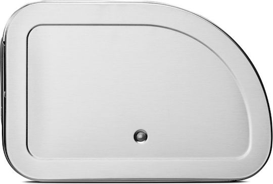 Brabantia Roll Top Brotkasten mit Deckel Metallisch Matt Steel
