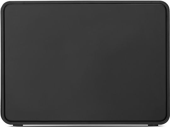 Brabantia Fall Front Ψωμιέρα με Καπάκι Μεταλλική Matt Steel 46.5x25x18.7cm