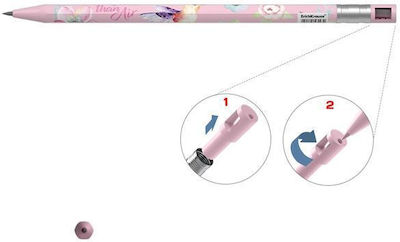 ErichKrause Colibri Mechanischer Bleistift 2mm mit Spitzer 1Stück Rosa