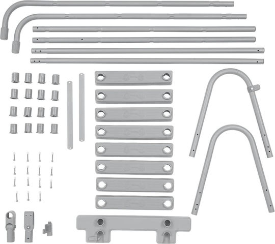 Bestway Pool Ladder from Plastic 126x11cm Gray