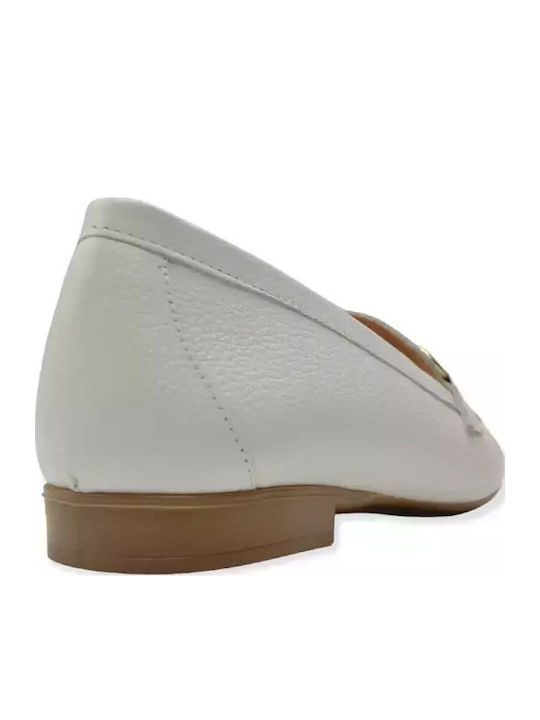 Women's Loafers in White Color