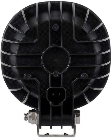 GloboStar Rundς Wasserdicht Scheinwerfer Auto LED 10W 12.5cm mit Blau Beleuchtung 1Stück
