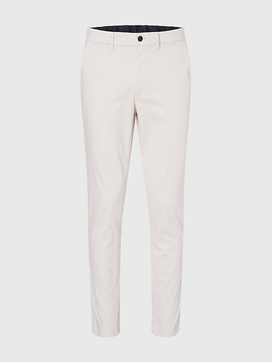 Παντελόνι Chino Ελαστικό σε Slim Εφαρμογή Stony Beige