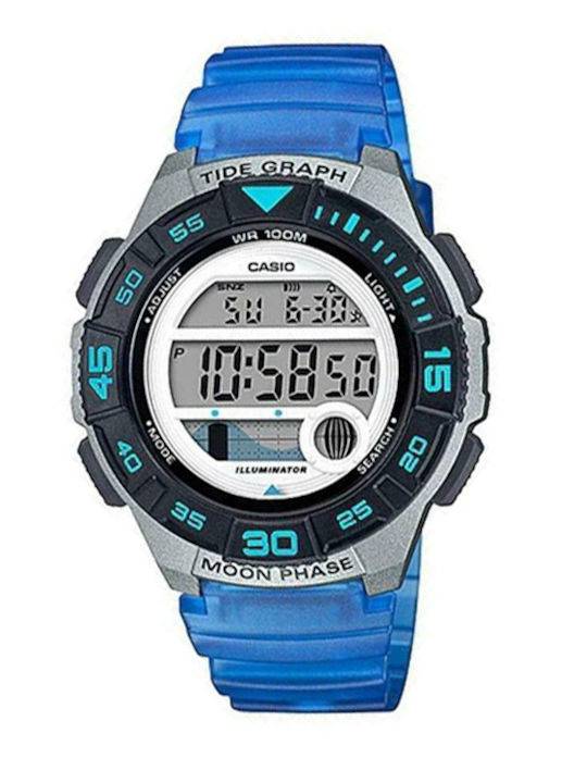 Casio Каучукова каишка Син 16мм