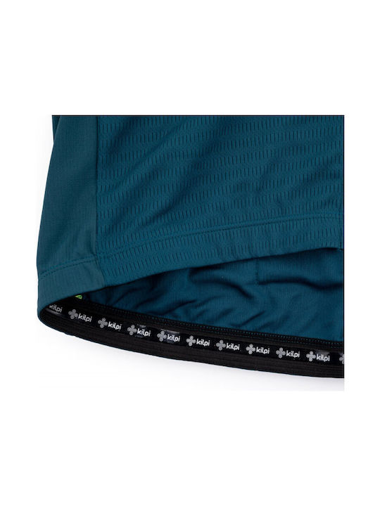 Kilpi Lauben Bărbați Mâneci scurte Tricou de ciclism Albastru