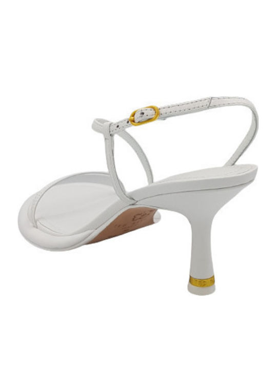263103 Leder Sandalen Anatomisch Weiß